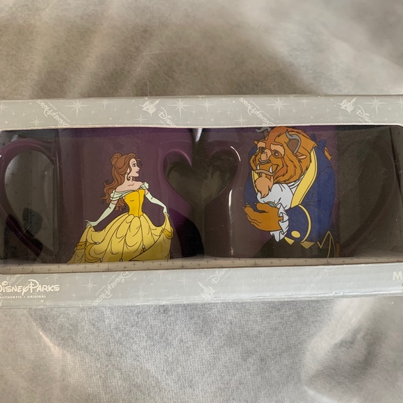 Disney Mug Set Beauty & Beast - Picture 1 of 3